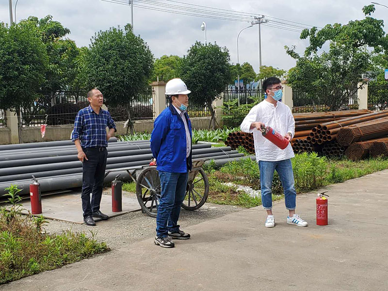 萬豪空間結構防火防爆應急演練活動圓滿完成