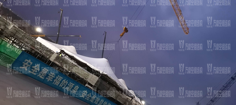 南京園博園穹蓋式膜結(jié)構(gòu)棚項(xiàng)目最新進(jìn)展 南京園博園穹蓋式膜結(jié)構(gòu)棚項(xiàng)目最新進(jìn)展