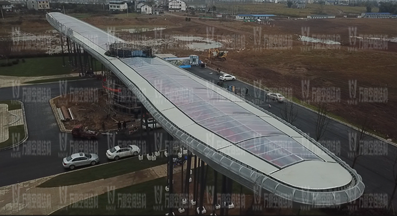 四川南充電影學院景觀膜結構項目竣工 四川南充電影學院景觀膜結構項目竣工