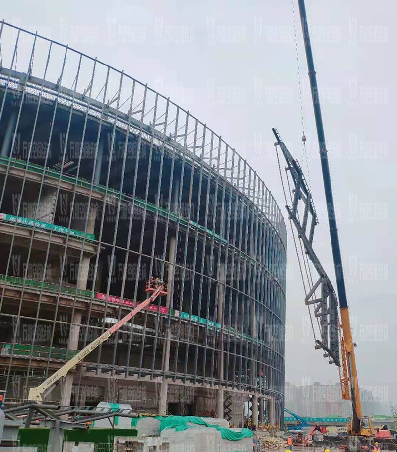 紹興國際會展中心一期B區(qū)會議中心PTFE膜結(jié)構(gòu)工程 紹興國際會展中心一期B區(qū)會議中心PTFE膜結(jié)構(gòu)工程