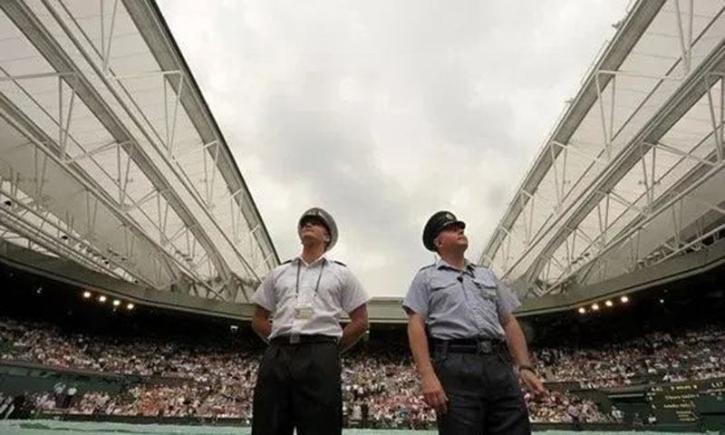 溫網(wǎng)的膜結構開合屋頂