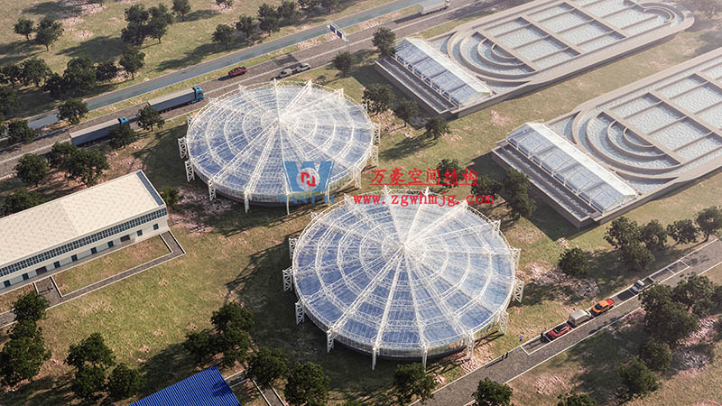 膜結構在污水池加蓋工程中受歡迎的原因 膜結構在污水池加蓋工程中受歡迎的原因