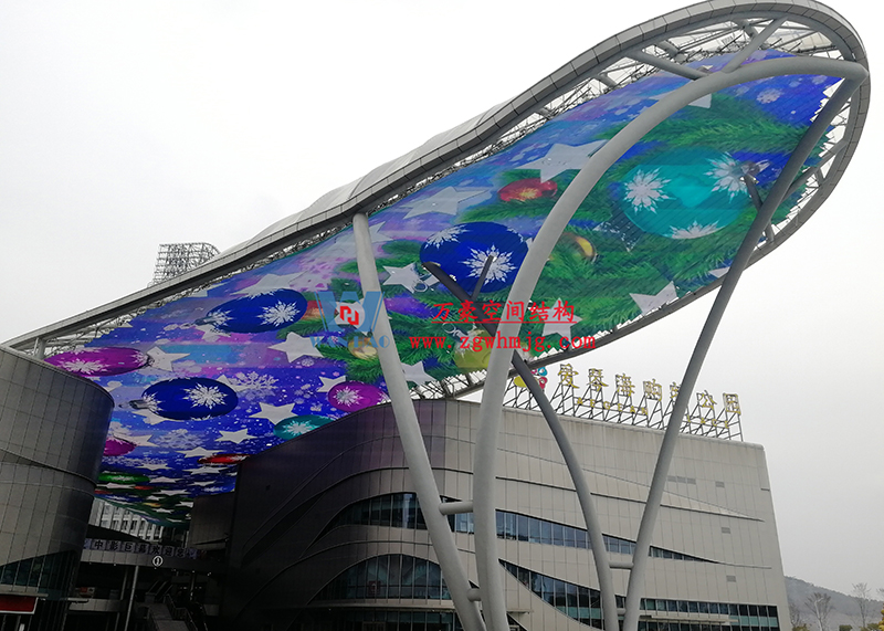 膜結構組成的完美建筑體系