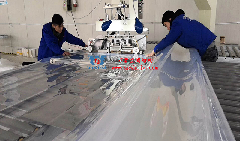 索膜結構的連接方式 索膜結構的連接方式