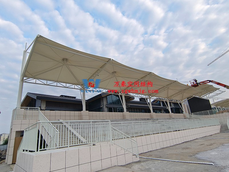 四川職業技術學院鋰電科技學院建設項目看臺膜結構工程