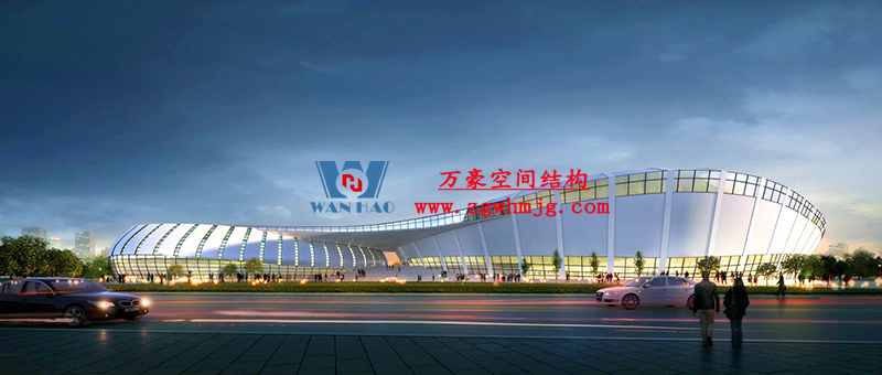 張掖奧體中心建設項目（EPC）總承包體育場PTFE膜結構專業分包工程