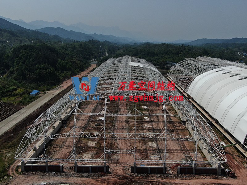 四川高興煤炭儲(chǔ)備基地異型鋼結(jié)構(gòu)