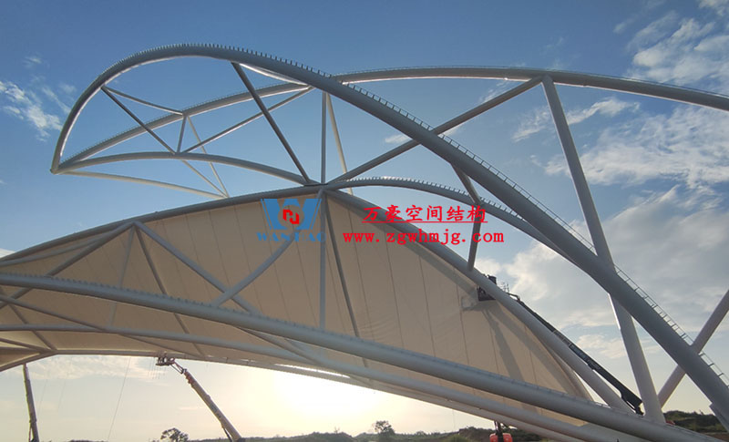 膜結構大門出入口的優勢特點