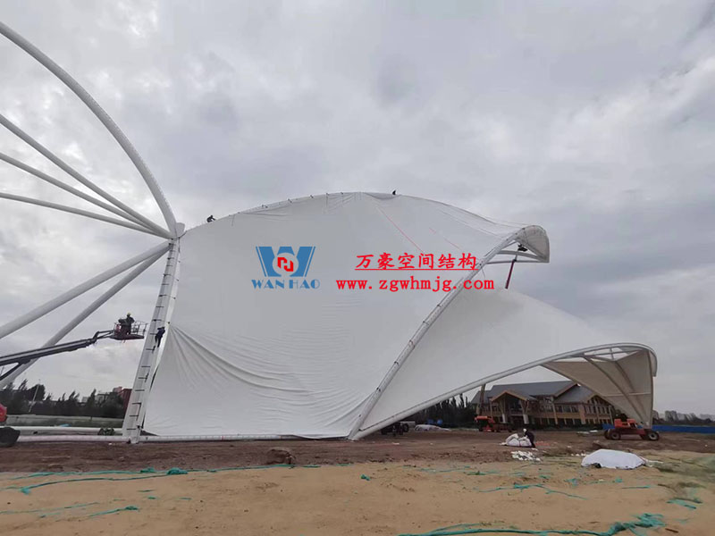 膜結構大門出入口的優勢特點