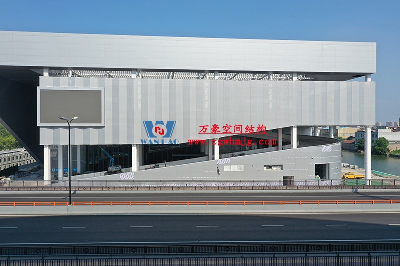 紹興國際會展中心C1區展廳幕墻網格膜工程