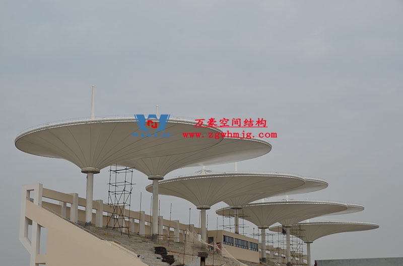 常州大學體育場膜結構項目