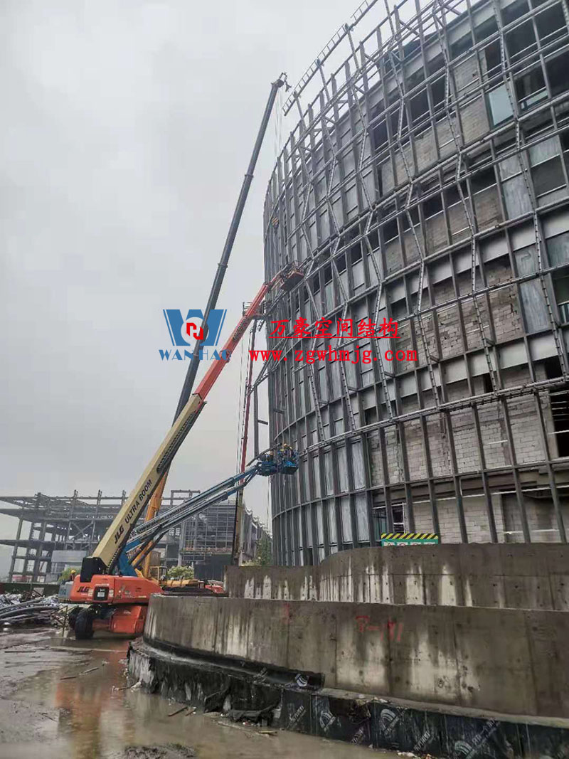 紹興國際會展中心一期B區會議中心PTFE膜結構工程