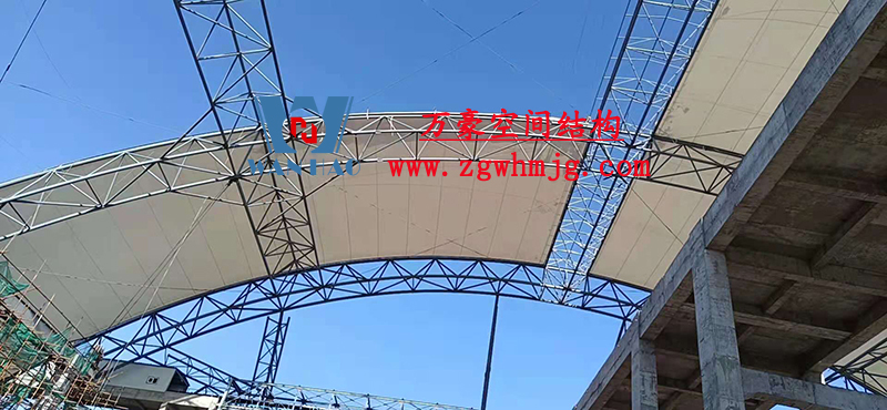 內蒙能源長城五礦選煤廠鋼骨架膜棚建設項目