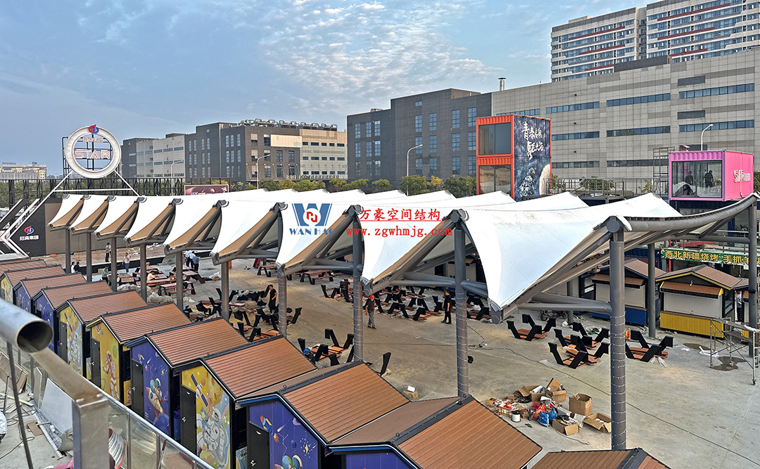 膜結構遮陽雨棚受歡迎的主要原因是什么? 膜結構遮陽雨棚受歡迎的主要原因是什么?