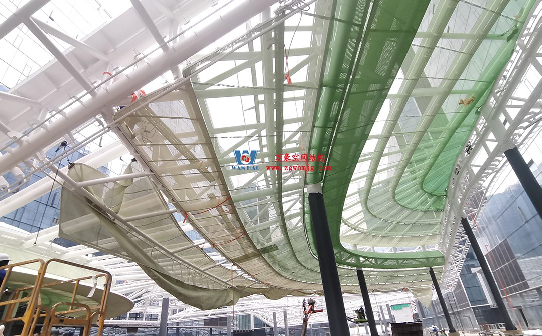 博多森谷項目中庭鋼膜結構工程