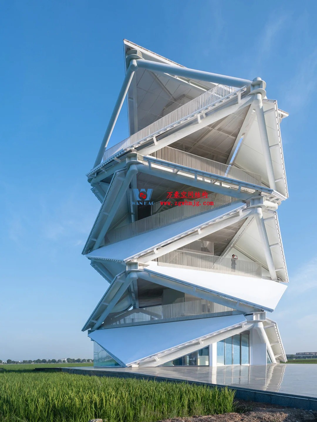 創意與藝術美感兼具的鋼膜結構建筑