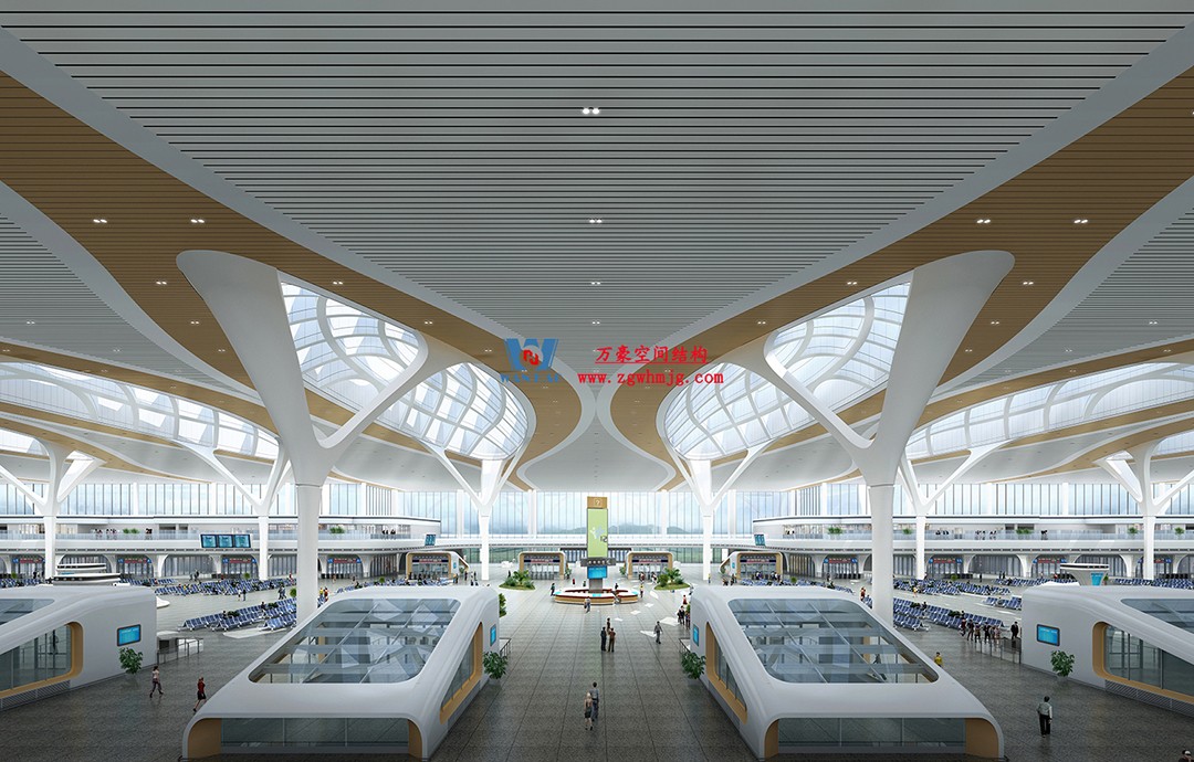 重慶東站ETFE膜結構屋面工程