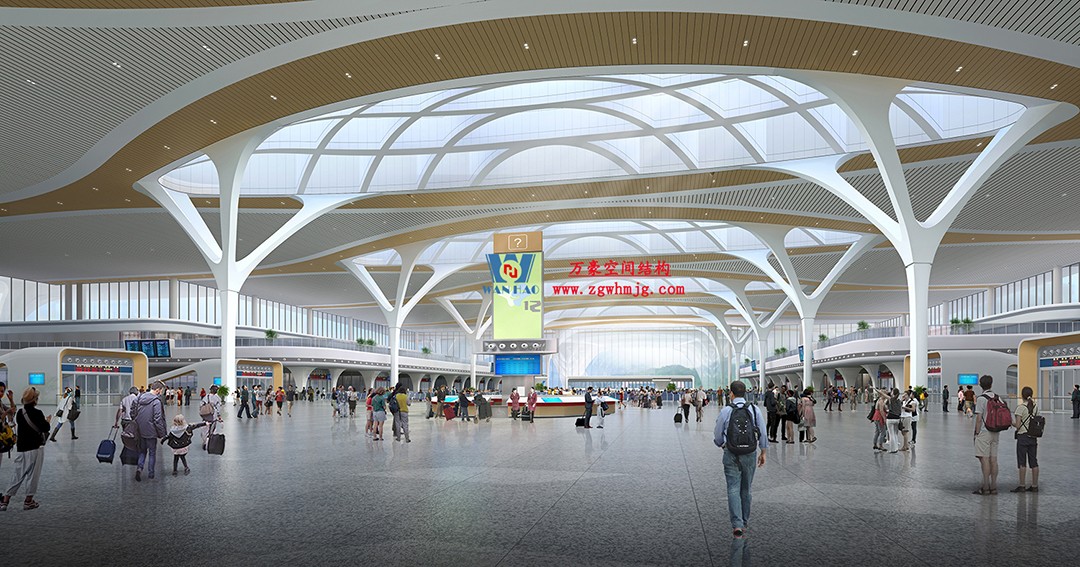 重慶東站ETFE膜結構屋面工程