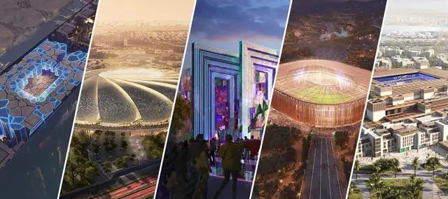 沙特公布2034年世界杯的15個場館設計，預計耗資數千億美元
