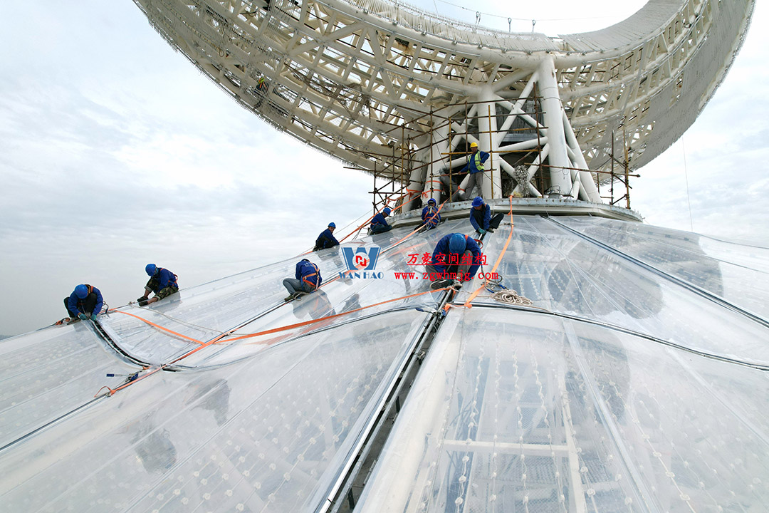 ETFE膜結(jié)構(gòu)地標(biāo)塔—以愛之名,點亮絲路歡樂世界 ETFE膜結(jié)構(gòu)地標(biāo)塔—以愛之名,點亮絲路歡樂世界