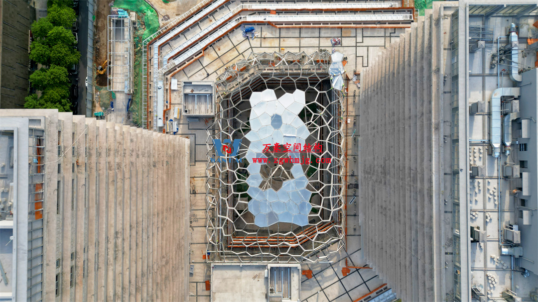 浙江萬豪空間結構集團有限公司安吉云安里項目膜結構工程進展報告