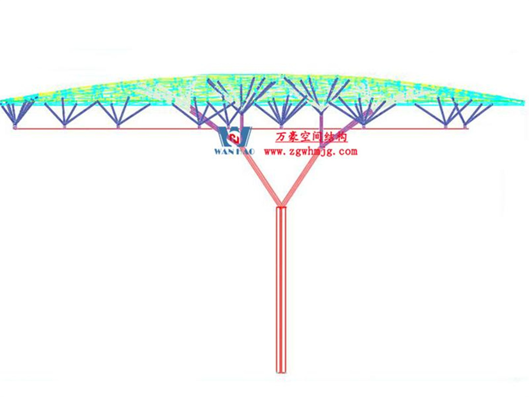 安吉縣昌碩小區(qū)地塊房產(chǎn)開發(fā)項(xiàng)目鋼結(jié)構(gòu)天幕