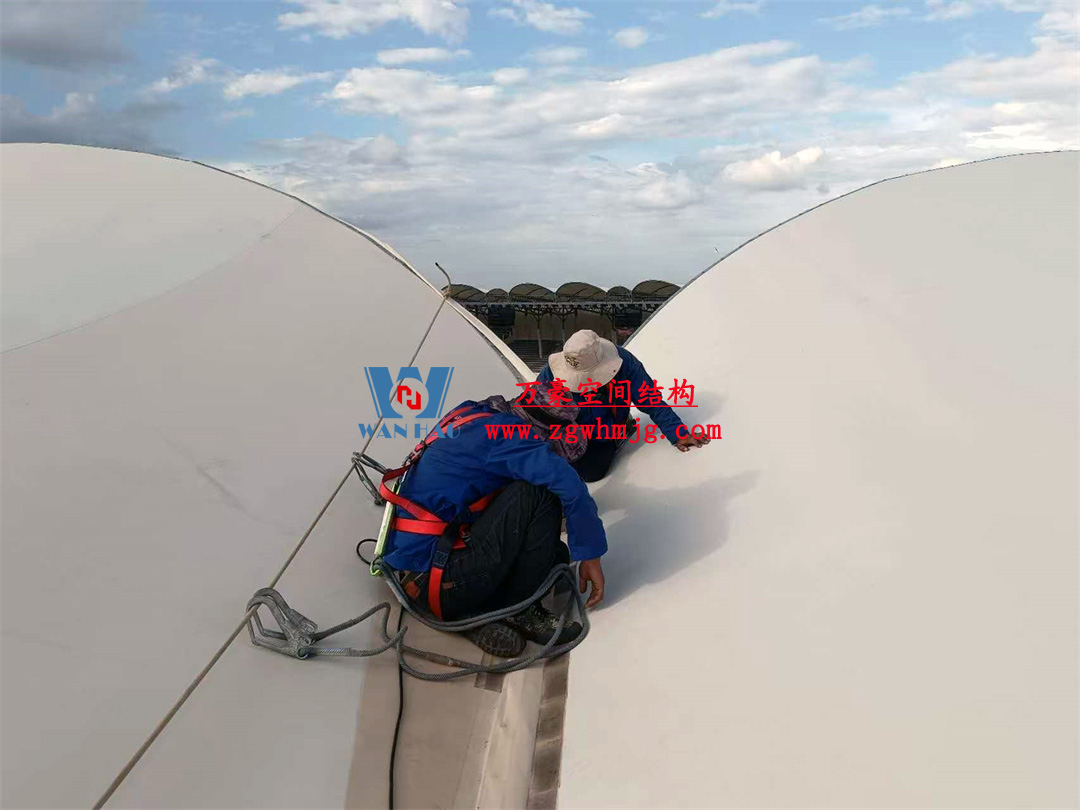 非洲杯肯尼亞體育場PTFE鋼膜結構屋面項目