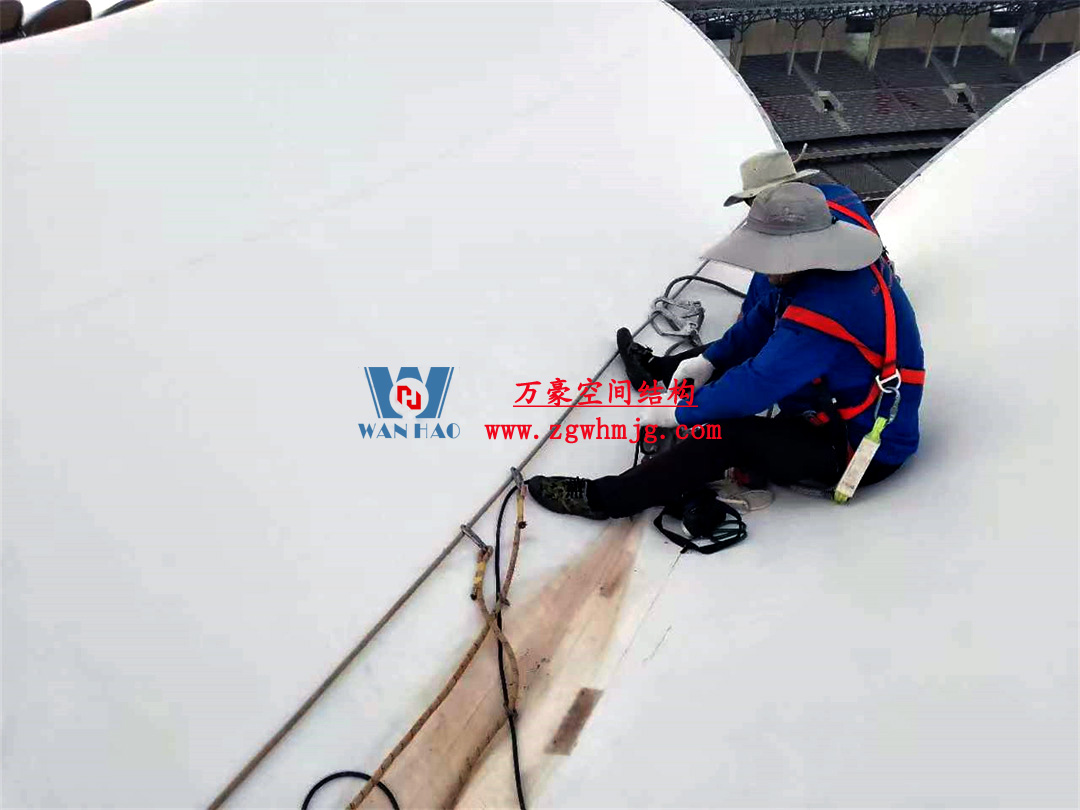 非洲杯肯尼亞體育場PTFE鋼膜結構屋面項目