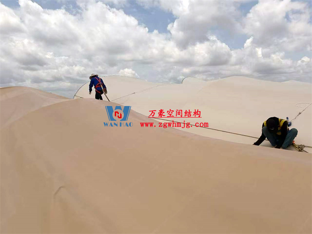 非洲杯肯尼亞體育場PTFE鋼膜結構屋面