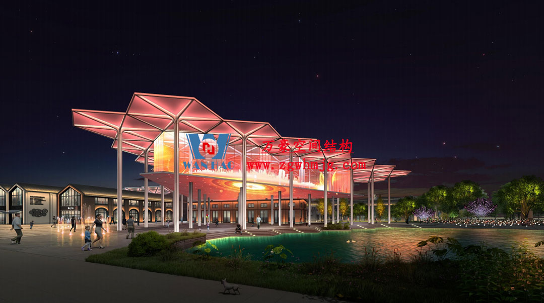 寧波江北未來城社區ETFE氣枕膜結構項目