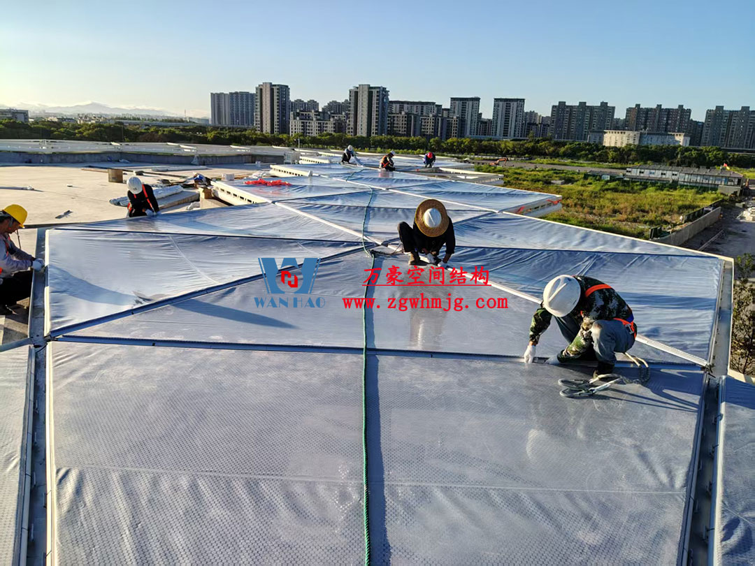 寧波江北未來城社區ETFE氣枕膜結構項目