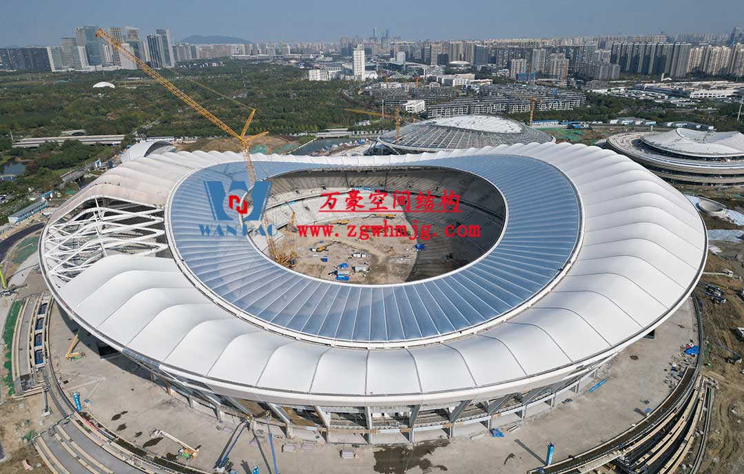 無錫奧林匹克體育產業中心ETFE膜結構項目 無錫奧林匹克體育產業中心ETFE膜結構項目