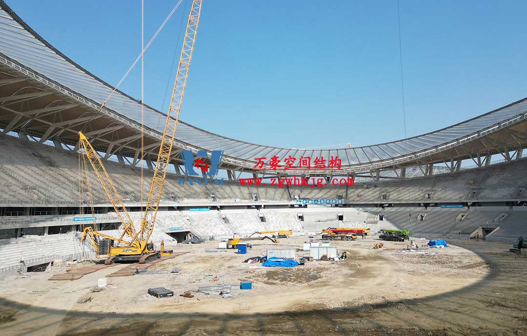 無錫奧林匹克體育產業中心ETFE膜結構項目 無錫奧林匹克體育產業中心ETFE膜結構項目