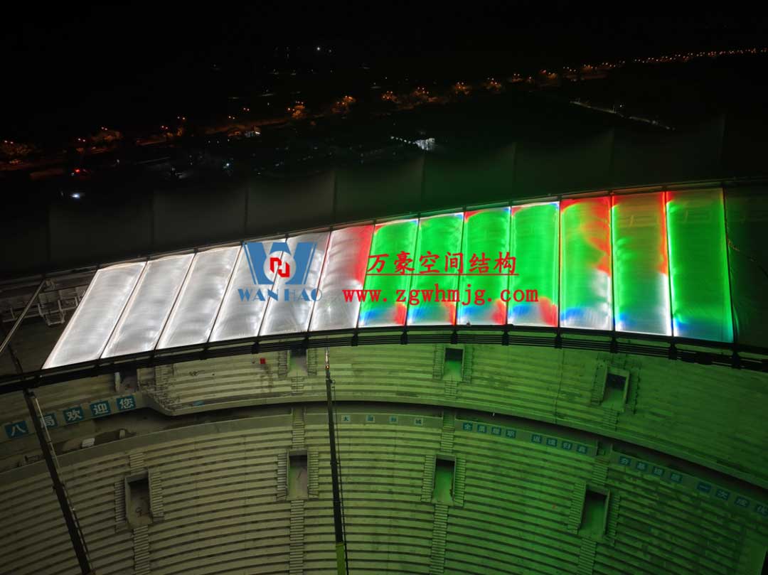 無錫奧林匹克體育產業中心ETFE膜結構項目 無錫奧林匹克體育產業中心ETFE膜結構項目