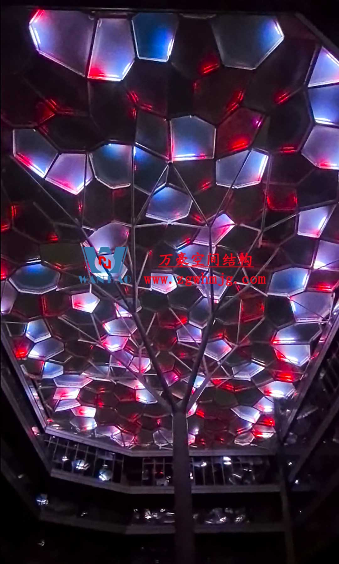 安吉縣昌碩小區地塊房產開發項目鋼結構天幕工程