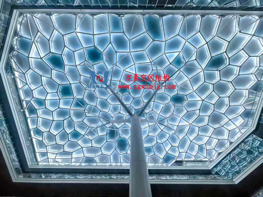 安吉縣昌碩小區地塊房產開發項目鋼結構天幕工程