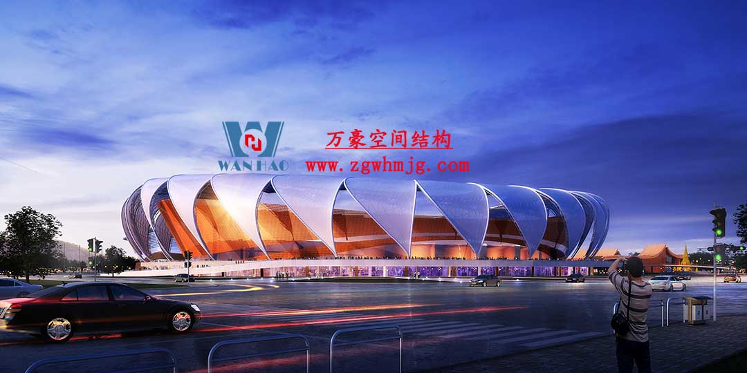 瑞麗國際文體中心建設項目體育場鋼結構工程