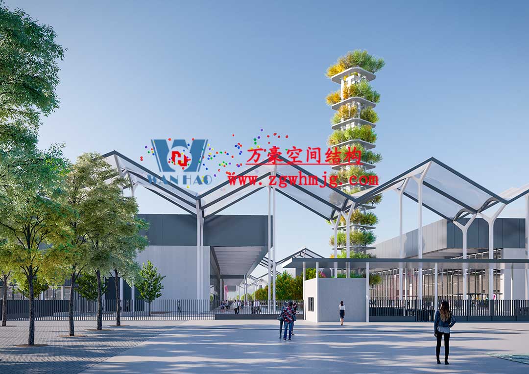 塞爾維亞國家展覽館鋼結構工程