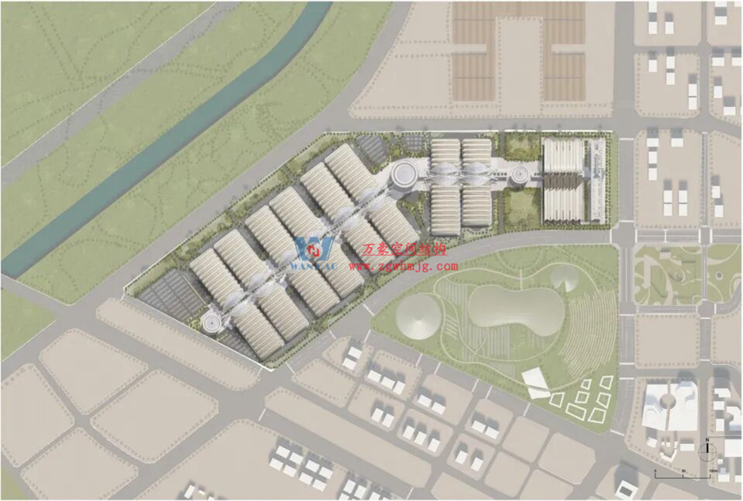 中原會展二期竣工！浙江萬豪集團助力打造城市巨型天幕