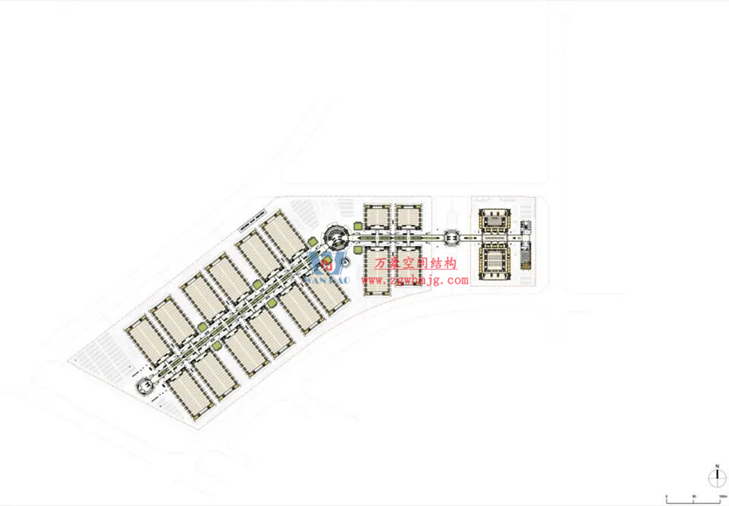 中原會展二期竣工！浙江萬豪集團助力打造城市巨型天幕