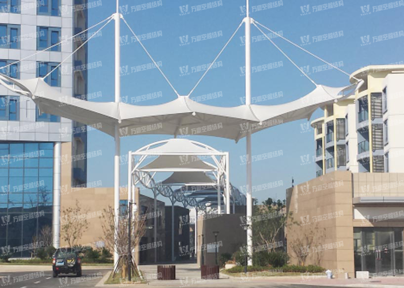 舟山恒都匯商業(yè)廣場膜結構