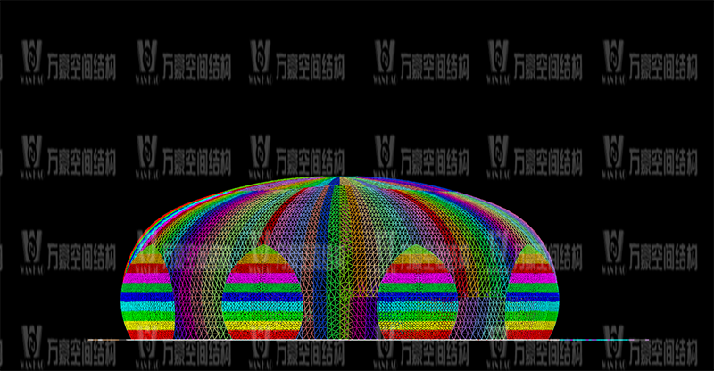 萬豪2020第11標-西藏自治區體育局四川彭山訓練基地（一期）膜結構項目