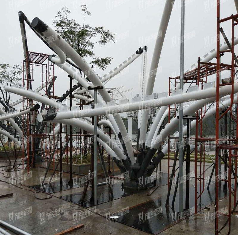 東莞市東江西岸PTFE網格覆膜結構項目