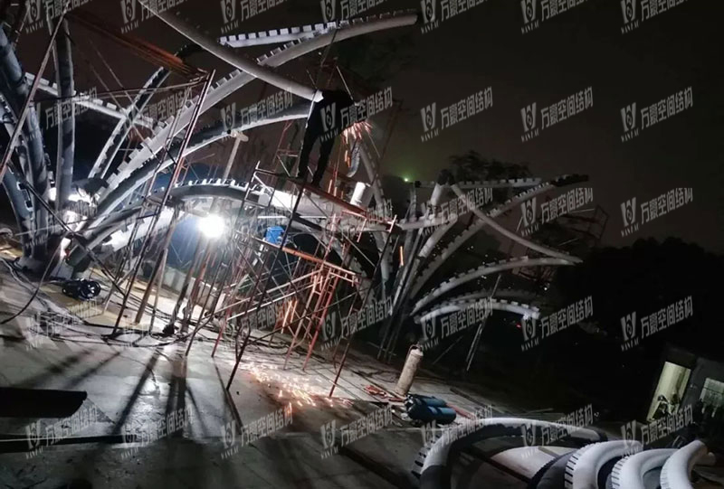 東莞市東江西岸PTFE網格覆膜結構