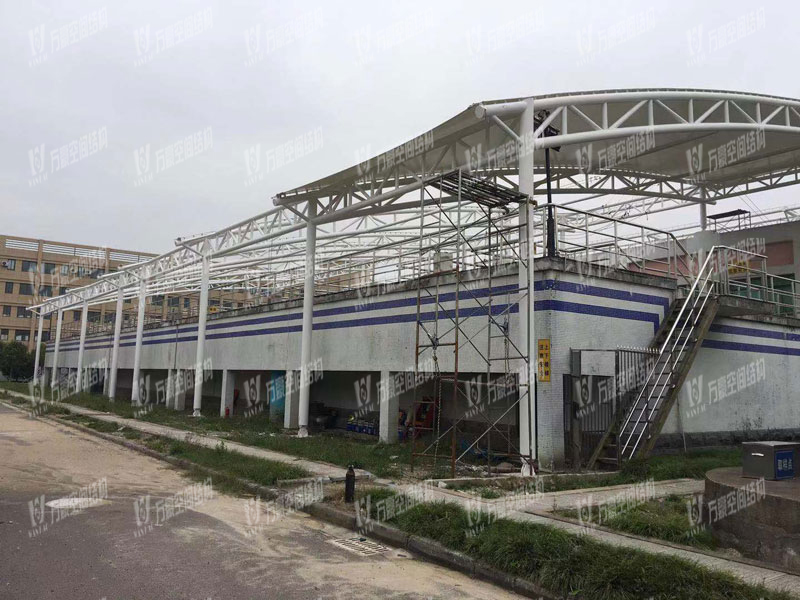 慈溪自來水廠污水池膜結構